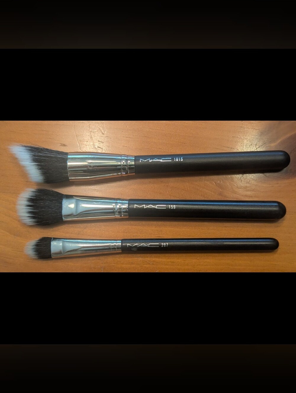 Set Of 3 MAC Duo Fibre Brushes